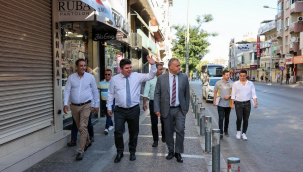 Başkan Kılıç haftaya esnafla başladı