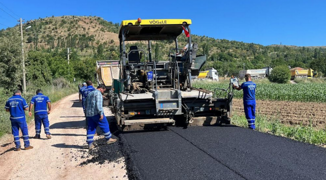 Beydağ'da Ovacık Yaylası'na asfalt