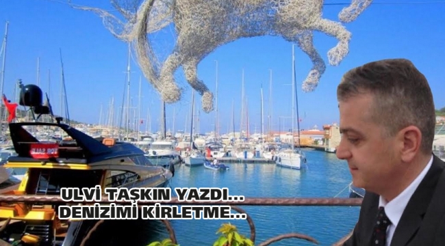 Denizimi kirletme... 