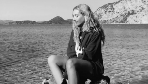 Sinem Kobal'dan tatil pozu 