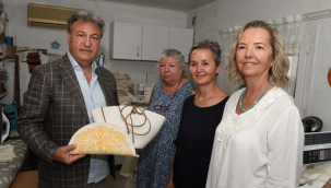 Başkan İduğ'dan Kadın Kooperatifi'ne destek