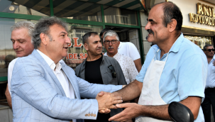 Başkan İduğ, esnafı dinledi