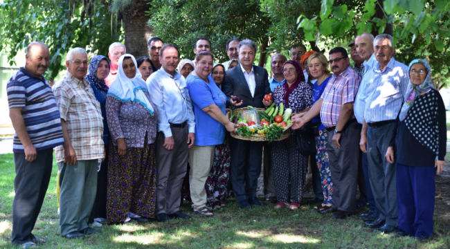 Bornova'da hasat zamanı