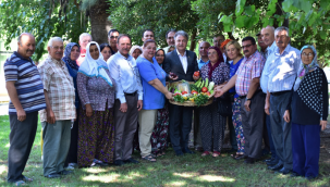 Bornova'da hasat zamanı