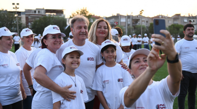 Bornova'da Zafer'in 100. yılı coşkuyla kutlandı