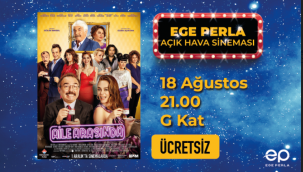 EGE PERLA'DA AÇIK HAVA SİNEMASI KEYFİ!