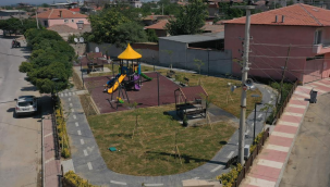 Saruhanlı Belediyesi, şehidin adını taşıyan parkı yeniledi