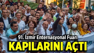 91. İzmir Enternasyonal Fuarı ve Terra Madre Anadolu ziyarete açıldı