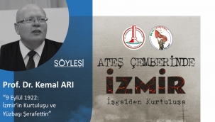 "ATEŞ ÇEMBERİNDE İZMİR" SERGİSİNDE İKİNCİ SÖYLEŞİ 