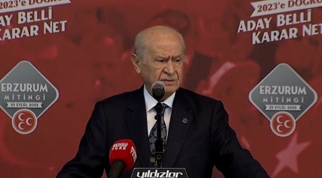 Bahçeli: Enflasyon bugün arttıysa yarın iner