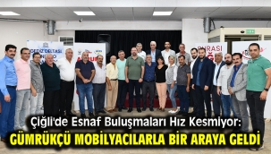 Başkan Gümrükçü'nün Esnaf Buluşmaları Sürüyor