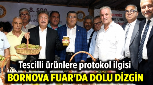 Bornova Fuar'da dolu dizgin