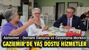 Gaziemir'de yaş dostu hizmetler