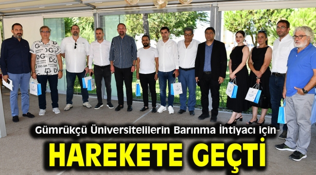 Gümrükçü Üniversitelilerin Barınma İhtiyacı için Harekete Geçti