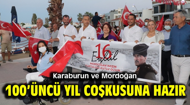 Karaburun ve Mordoğan 100'üncü yıl coşkusuna hazır