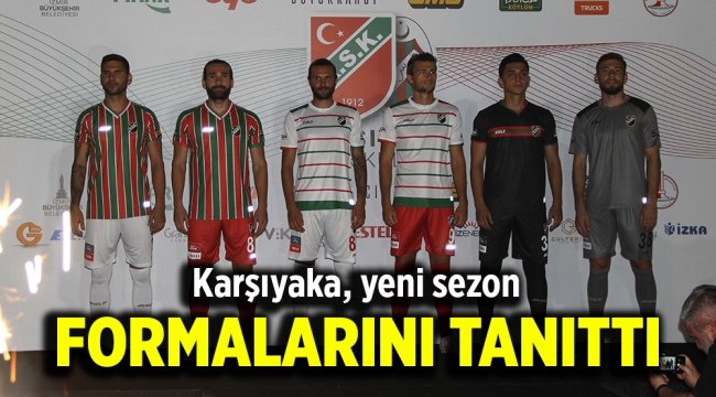 Karşıyaka, yeni sezon formalarını tanıttı