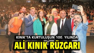 KINIK'TA KURTULUŞUN 100. YILINDA ALİ KINIK RÜZGARI