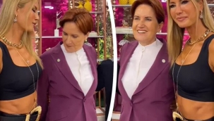 Meral Akşener Çağla Şıkel'in zayıflığını görünce dayanamadı! "İplikspor"