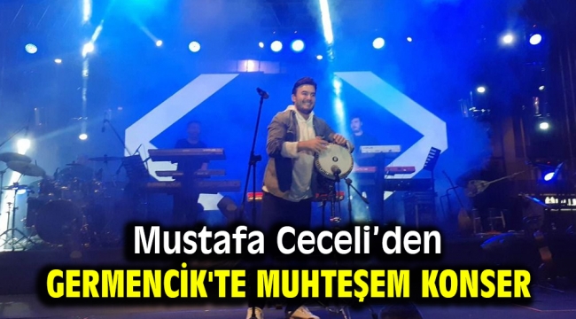 Mustafa Ceceli'den Germencik'te muhteşem konser