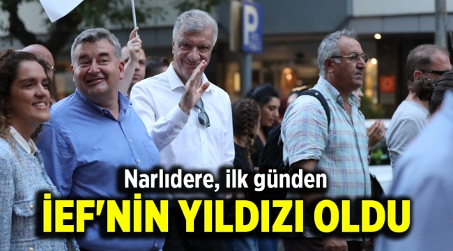 Narlıdere, ilk günden İEF'nin yıldızı oldu