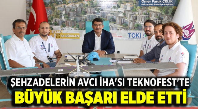 ŞEHZADELERİN AVCI İHA'SI TEKNOFEST'TE BÜYÜK BAŞARI ELDE ETTİ