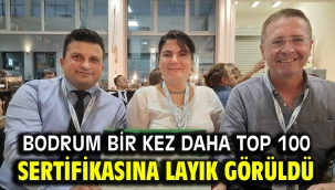 TOP 100 SERTİFİKASI BODRUM'UN