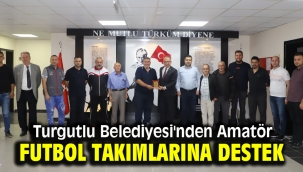 Turgutlu Belediyesi'nden Amatör Futbol Takımlarına Destek