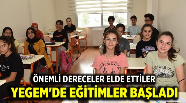 YEGEM'DE EĞİTİMLER BAŞLADI 