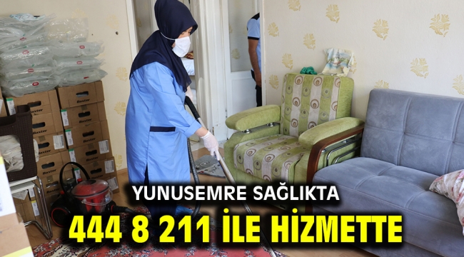 YUNUSEMRE SAĞLIKTA 444 8 211 İLE HİZMETTE