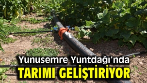 Yunusemre Yuntdağı'nda tarımı geliştiriyor