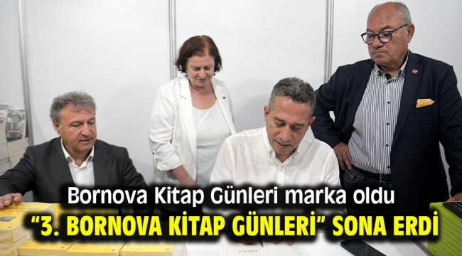 "3. Bornova Kitap Günleri" sona erdi