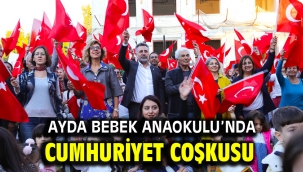 Ayda Bebek Anaokulu'nda cumhuriyet coşkusu