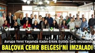 Balçova CEMR Belgesi'ni imzaladı