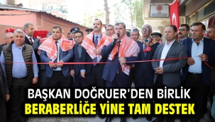 Başkan Doğruer'den Birlik Beraberliğe Yine Tam Destek
