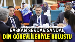 Başkan Sandal, din görevlileriyle buluştu