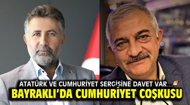 Bayraklı'da Cumhuriyet coşkusu