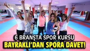 Bayraklı'dan spora davet!