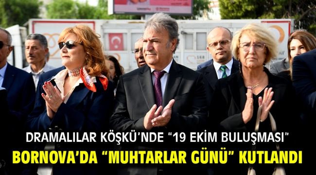 Bornova'da "Muhtarlar Günü" kutlandı