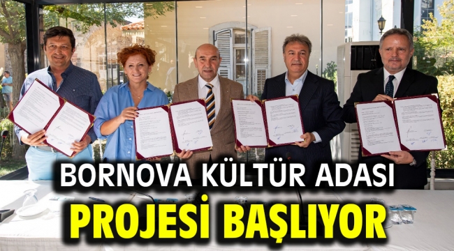 Bornova Kültür Adası Projesi başlıyor 