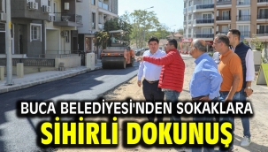 Buca Belediyesi'nden sokaklara sihirli dokunuş