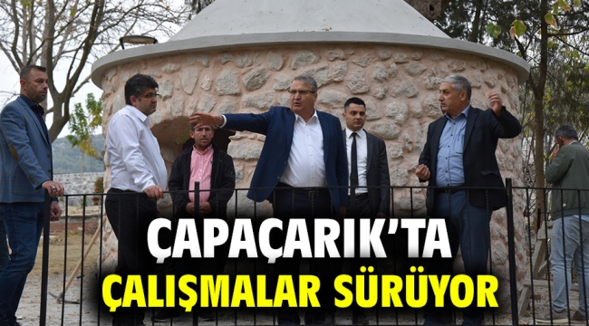 ÇAPAÇARIK'TA ÇALIŞMALAR SÜRÜYOR