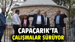 ÇAPAÇARIK'TA ÇALIŞMALAR SÜRÜYOR