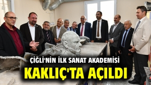 Çiğli'nin ilk Sanat Akademisi Kaklıç'ta Açıldı