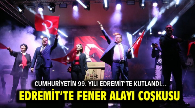 Edremit'te Fener Alayı Coşkusu