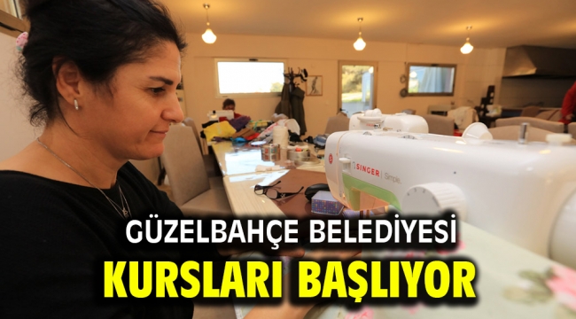 Güzelbahçe Belediyesi Kursları Başlıyor