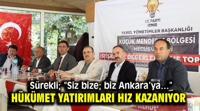 Hükümet yatırımları hız kazanıyor