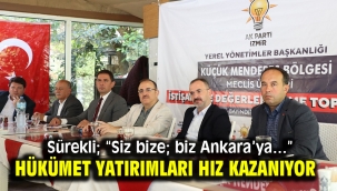 Hükümet yatırımları hız kazanıyor