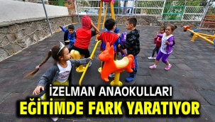 İZELMAN anaokulları eğitimde fark yaratıyor