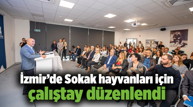 İzmir'de Sokak hayvanları için çalıştay düzenlendi