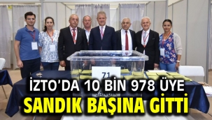 İZTO'da 10 bin 978 üye sandık başına gitti